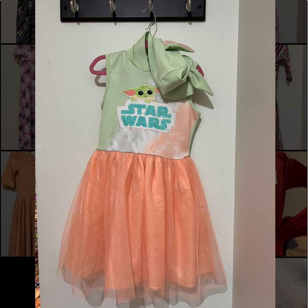 Star Wars Hooded Yoda Dress
